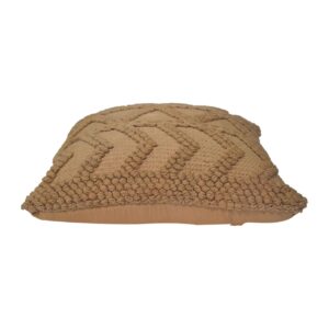Set of 2 Snowshill Coffee Zig Zag Handwoven Coffee Cushion Covers