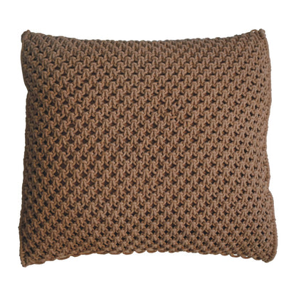 Set of 2 Abbotsbury Coffee Hand Woven Cushions