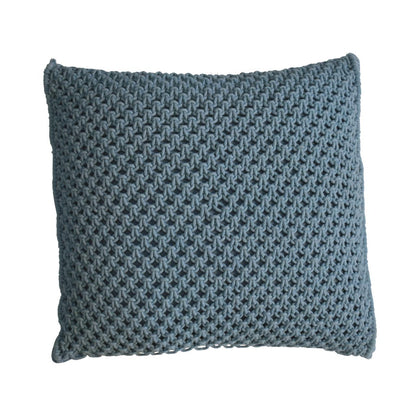 Set of 2 Abbotsbury Blue Handwoven Cushions