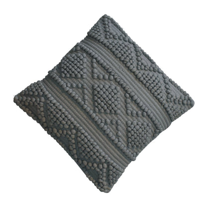 Sarlat Set of 2 Grey Handwoven Cushion Covers