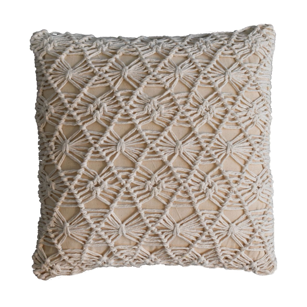 Set of 2 Bergheim Natural White Cushion Covers