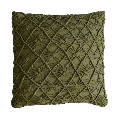 Amalfi Set of 2 Green Handwoven Cushion Covers