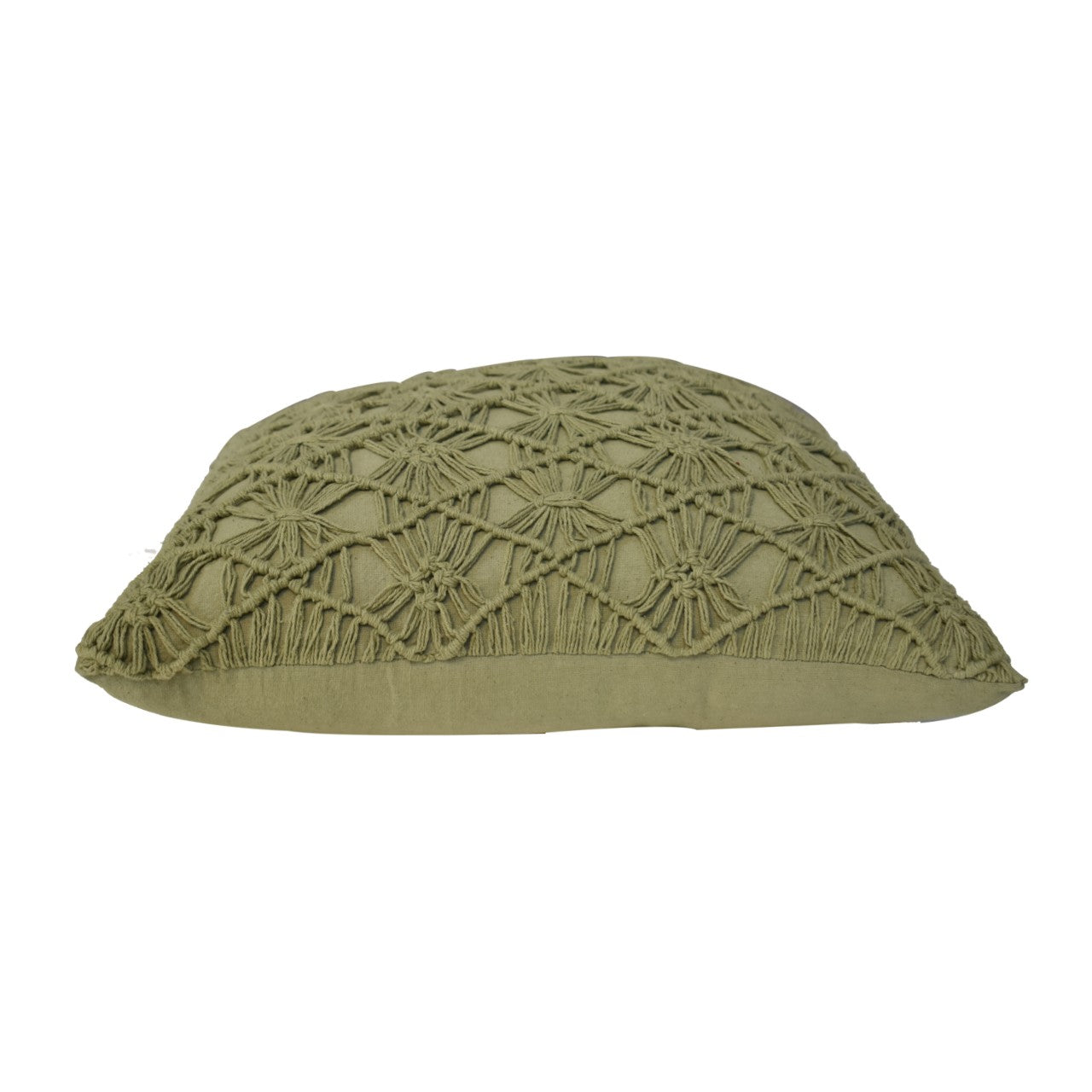 Amalfi Set of 2 Green Handwoven Cushion Covers
