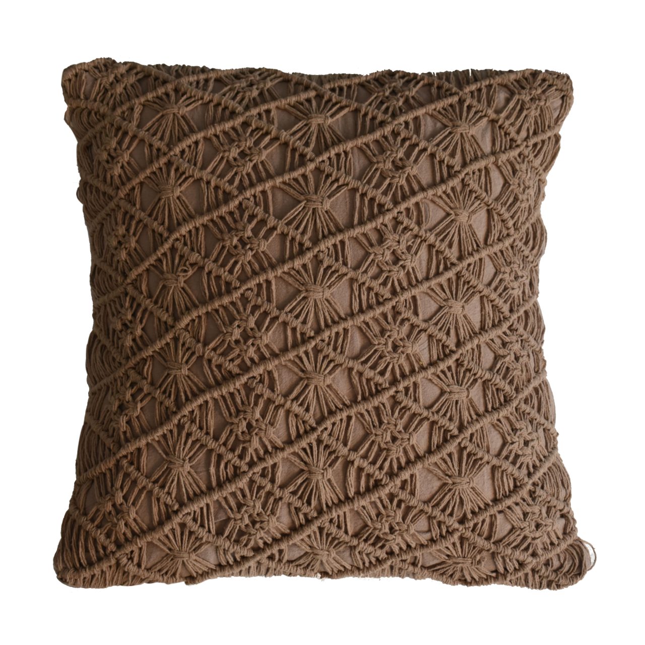 Amalfi Set of 2 Hand Woven Coffee Cushion Covers
