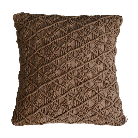 Amalfi Set of 2 Hand Woven Coffee Cushion Covers
