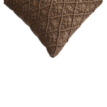 Amalfi Set of 2 Hand Woven Coffee Cushion Covers