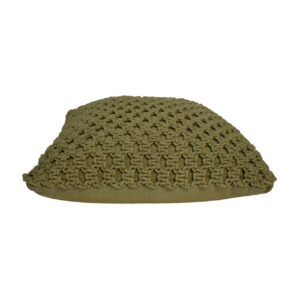 Set of 2 Riomaggiore Macrame Green Cushion Covers