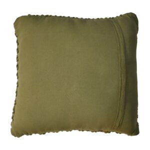 Set of 2 Riomaggiore Macrame Green Cushion Covers