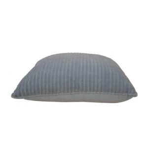 Beynac Set of 2 Ribbed Grey Cushion Covers
