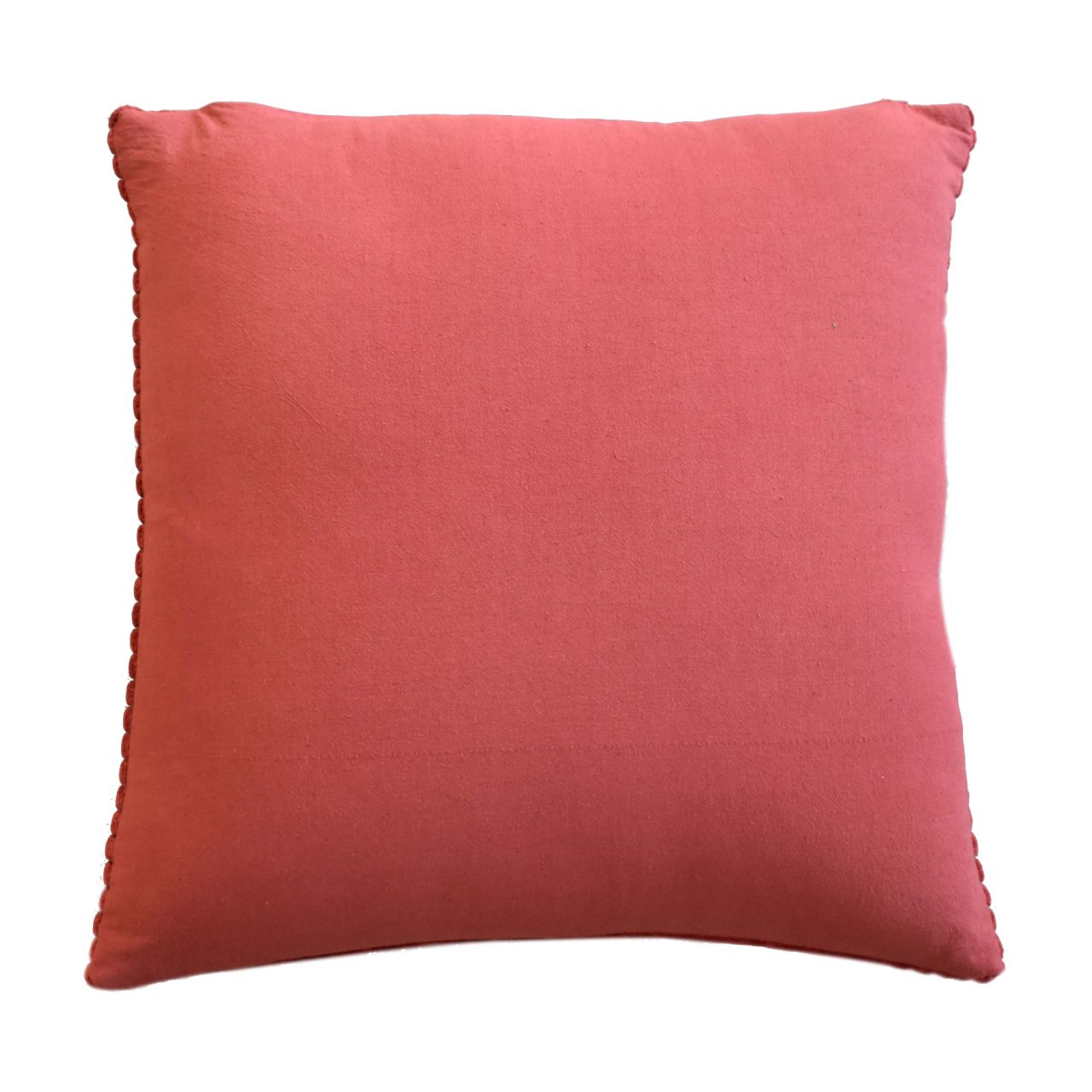 Set of 2 Verezzi Ribbed Red Cushion Covers