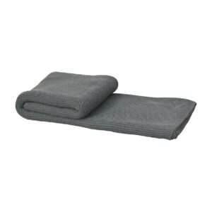 Bardolino Double Olive Green Knit Throw