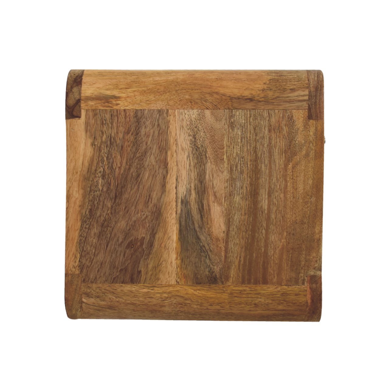 Parma Mini Oak Mango Wood Floating Open Bedside Table