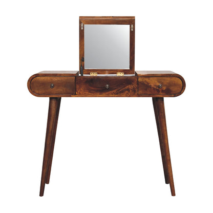Tha Ruea Chestnut Mirror Dressing Table