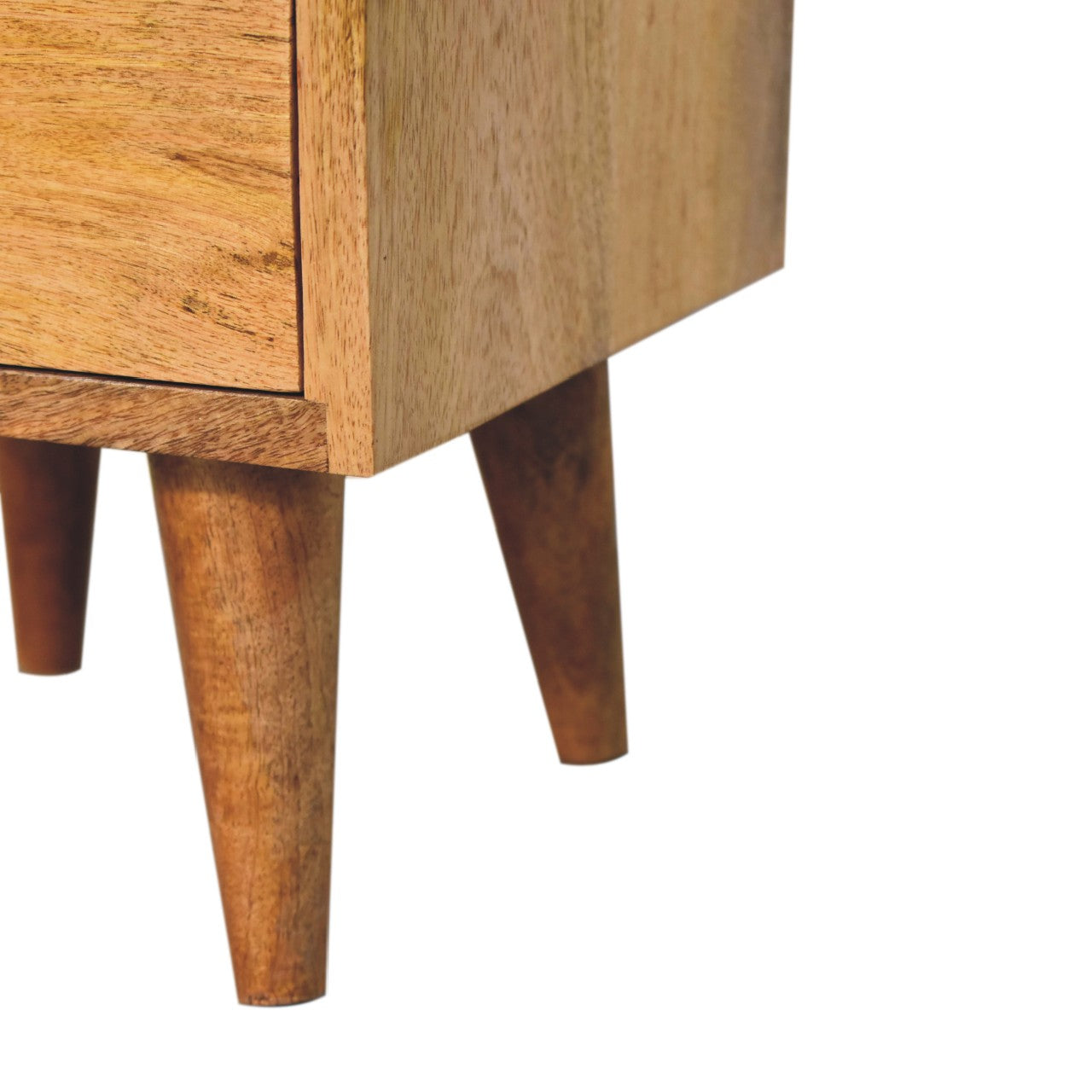 Parma Mini Classic Oak Mango Wood Bedside Table