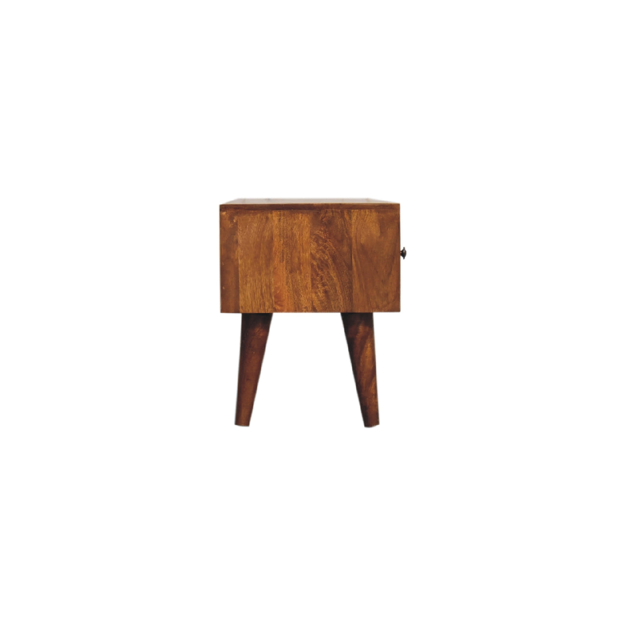 Merano Classic Chestnut Mango Wood Coffee Table 2 Drawers and Shelf