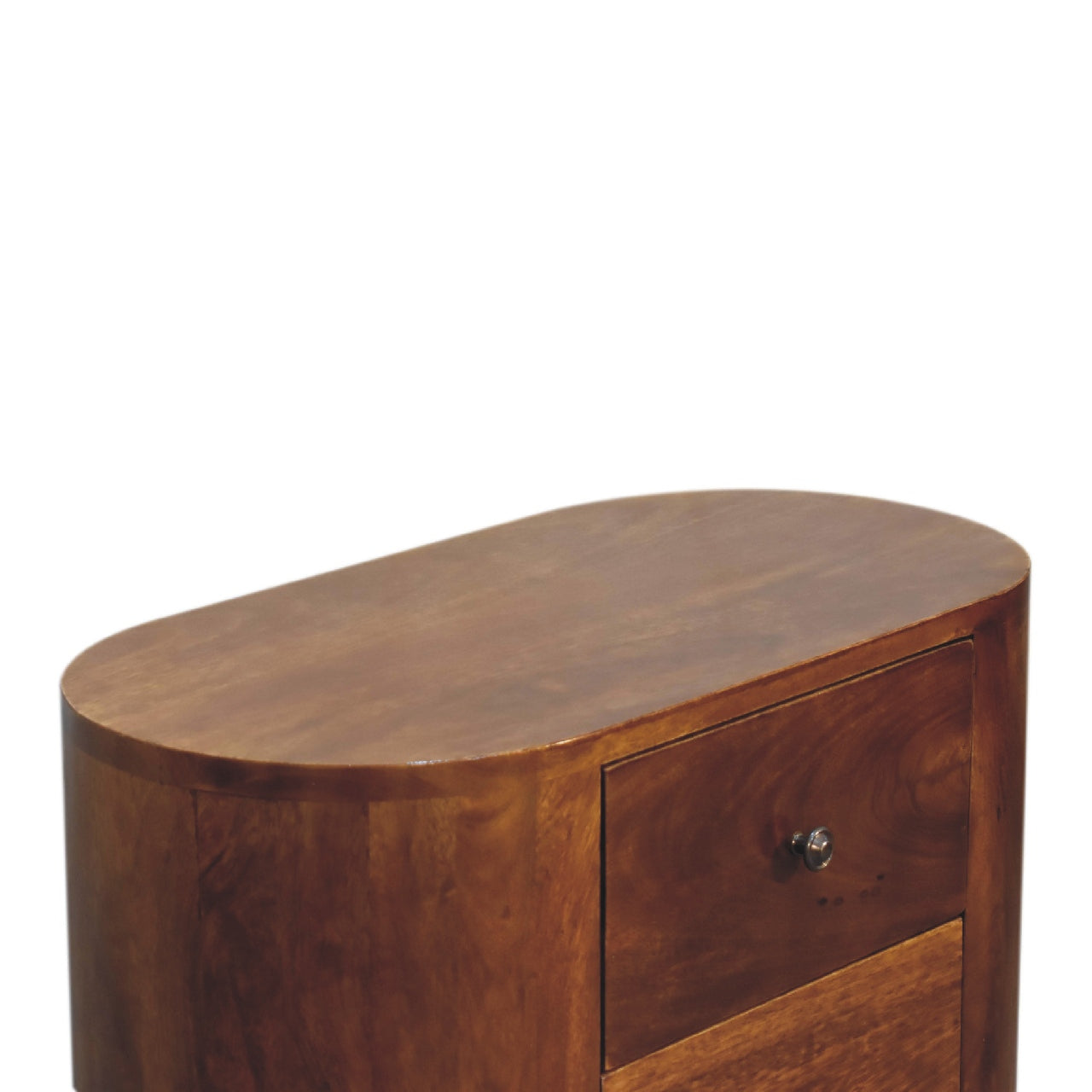Olbia Mini Chestnut Mango Wood Cabinet 3 Drawers