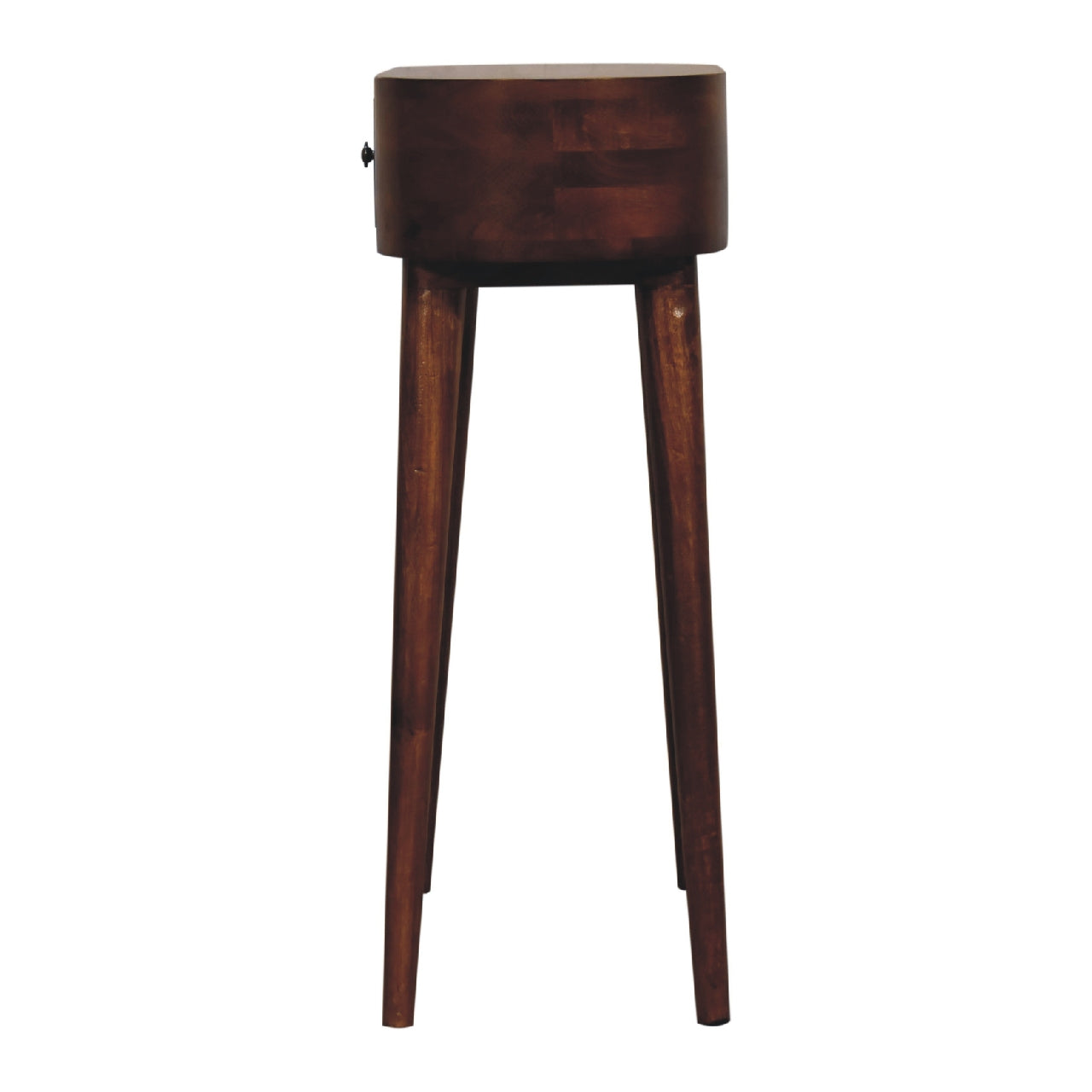 Chioggia Mini Chestnut Mango Wood Console Table with Drawer