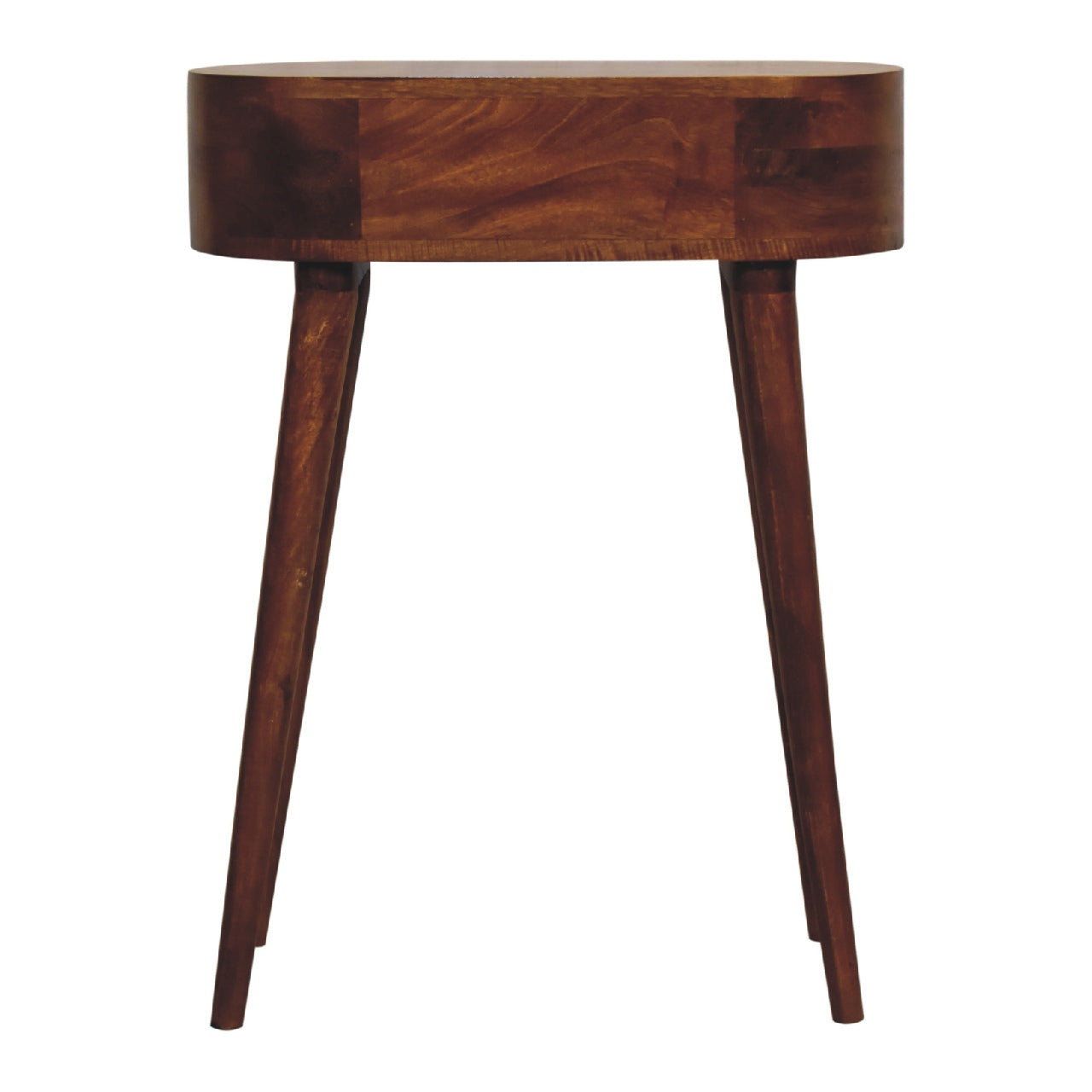 Chioggia Mini Chestnut Mango Wood Console Table with Drawer