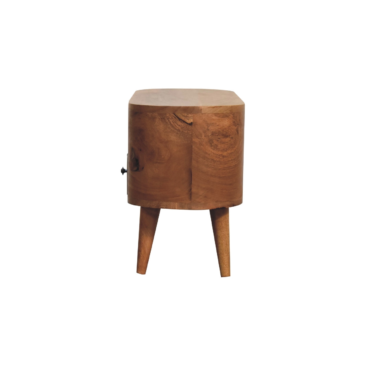 Moustiers Sainte Marie Small Rounded Mango Wood Entertainment Unit