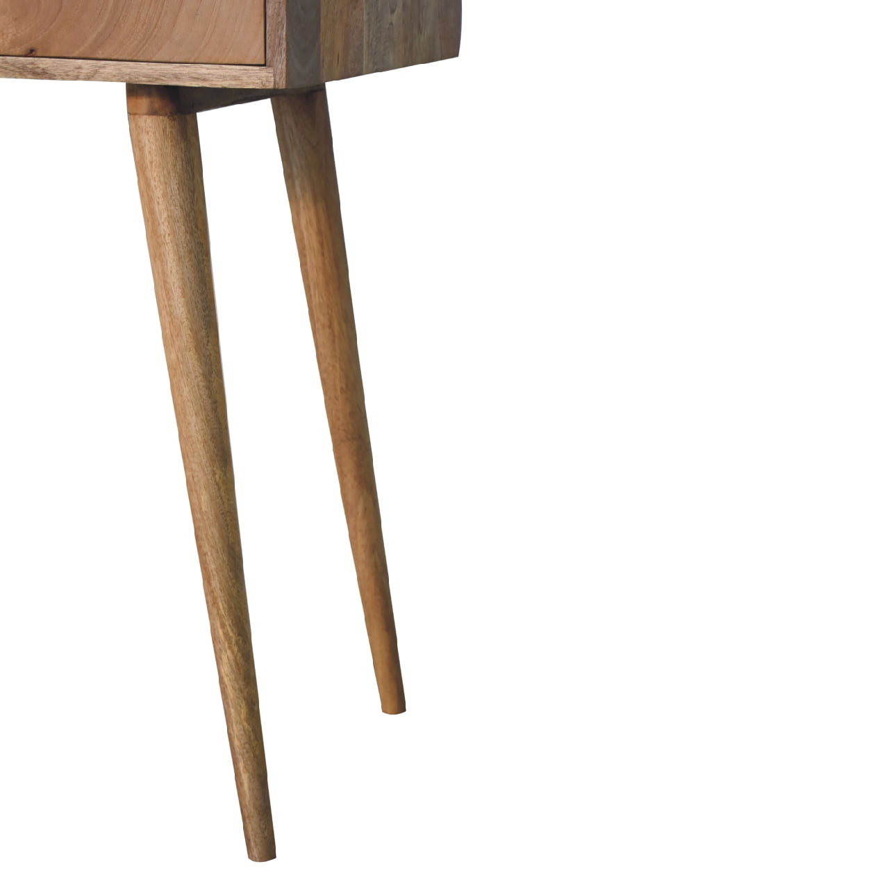 Saint Paul de Vence Oak Mango Wood Dressing Table 3 Drawers