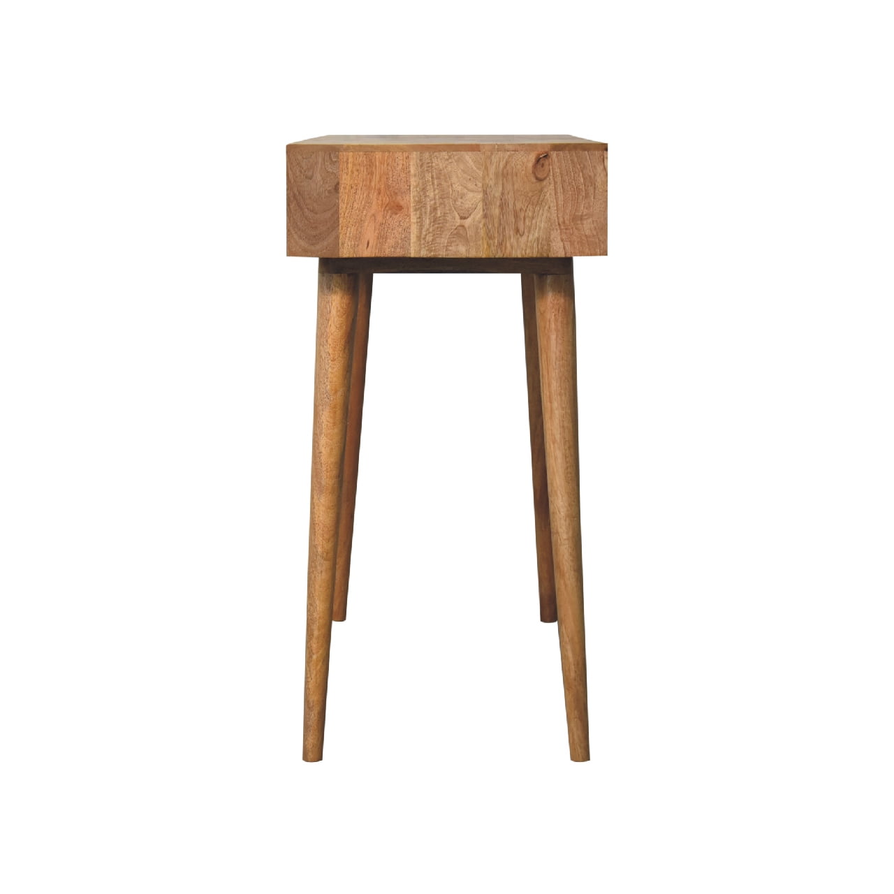 Saint Paul de Vence Oak Mango Wood Dressing Table 3 Drawers