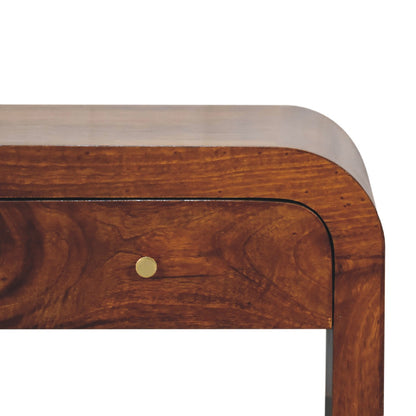 Kahuku Chestnut Mango Wood Coffee Table 4 Drawers
