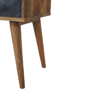 Kailua Natural Mango Wood and Slade Bedside Table