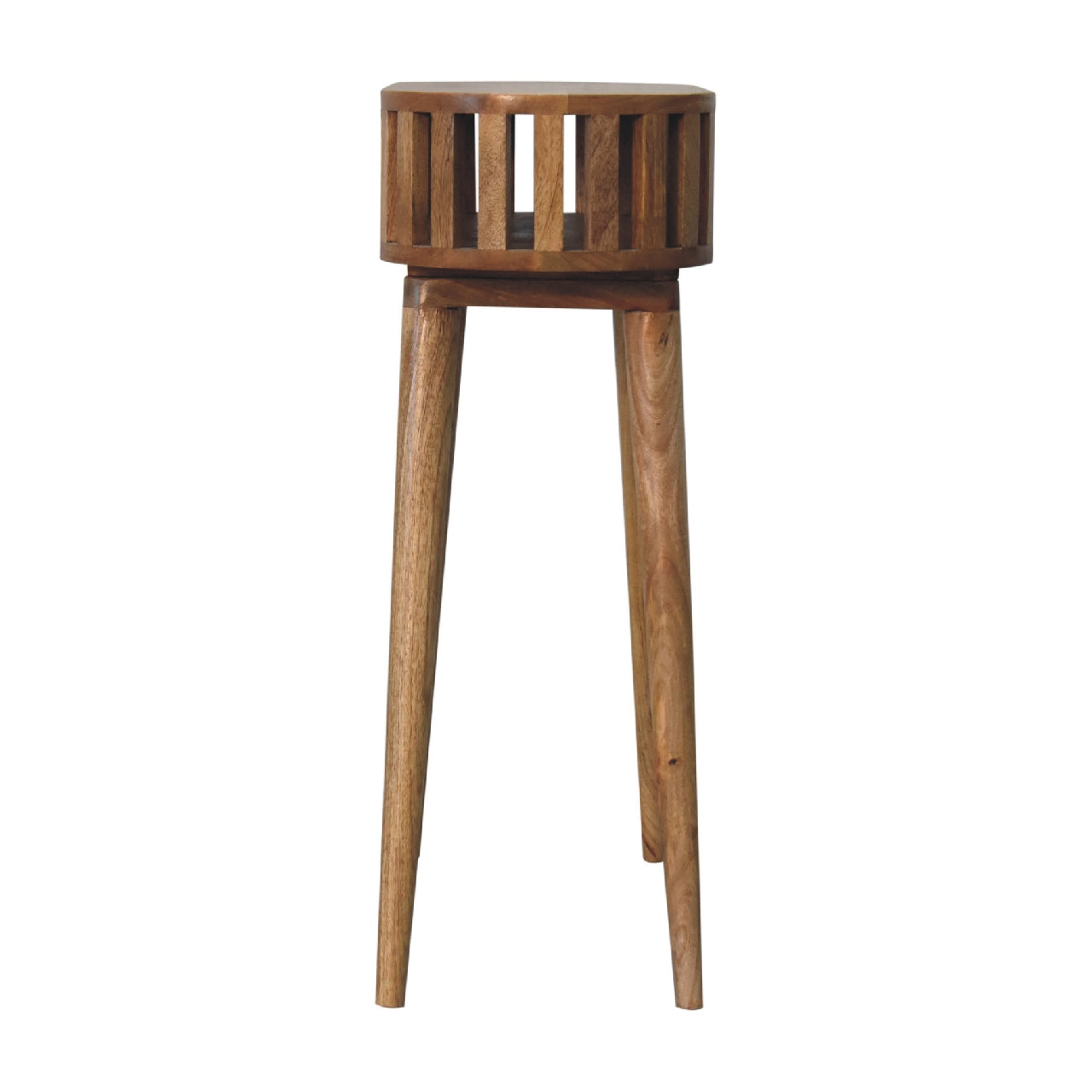 Kailua Slated Mango Wood Open Console Table