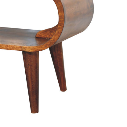 Porquerolles Nordic Mango Wood Low Coffee Table