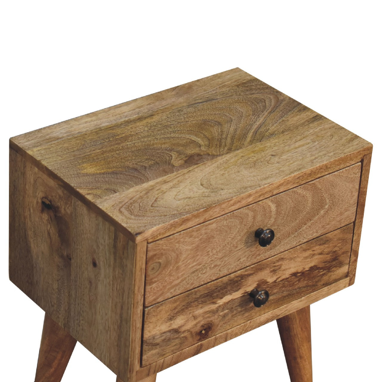 Parma Small Mango Table Rustic Bedside Table