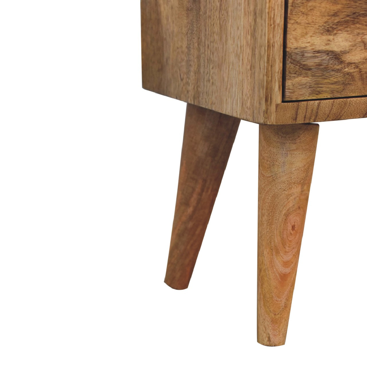 Parma Small Mango Table Rustic Bedside Table