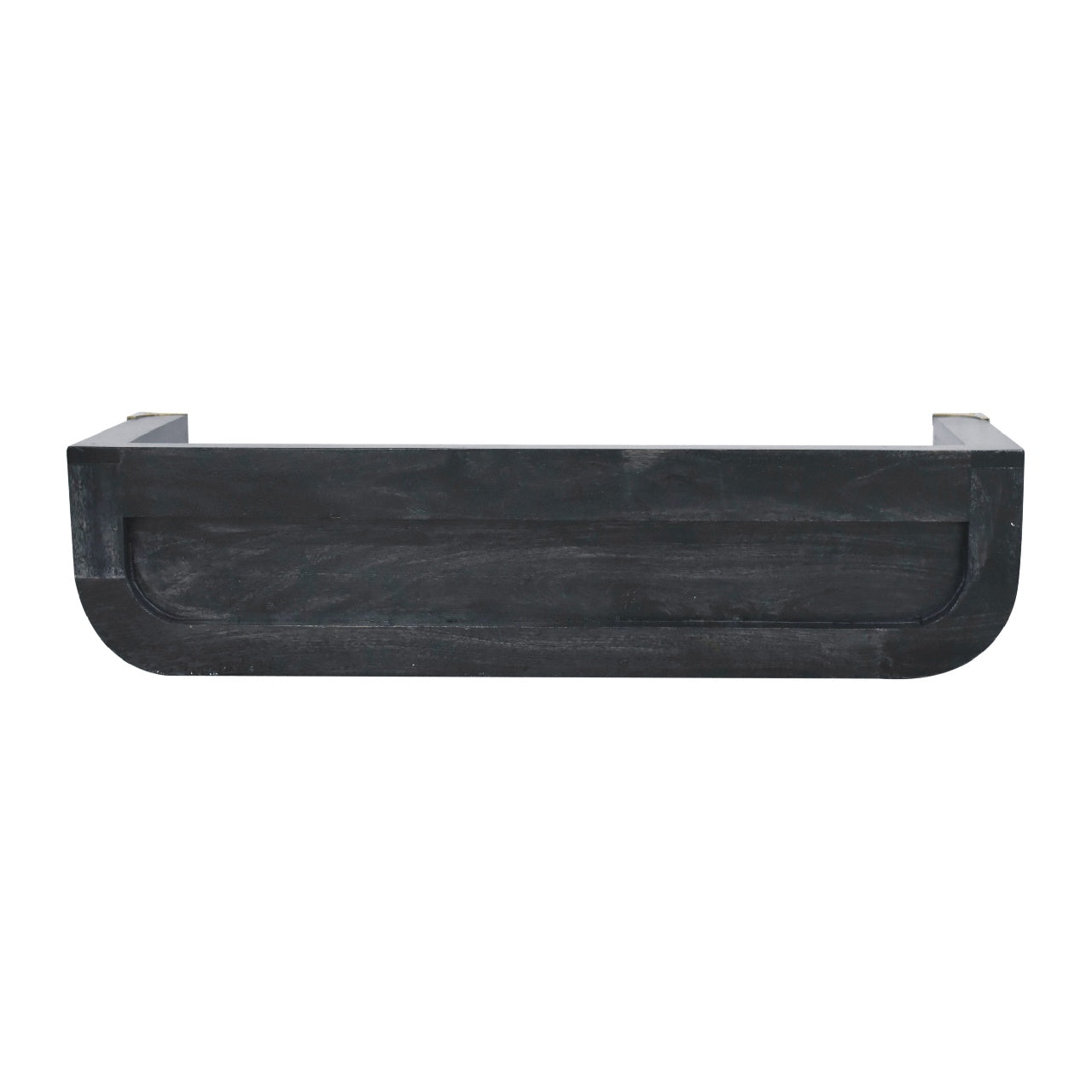Dinan Black Mango Wood Floating Console Table