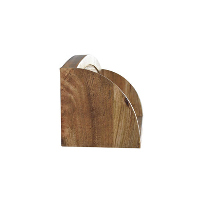 Peillon Woven Rattan and Mango Wood Open Wall Mounted Shelf