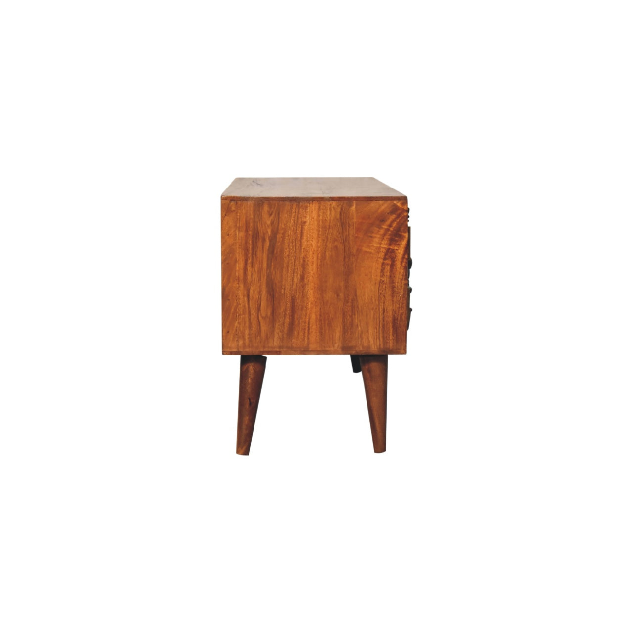 Collonges Melia Wood Botanic TV Unit 2 Drawers 2 Shelves