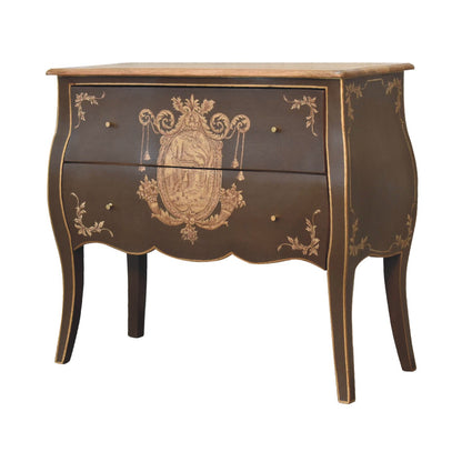 Palermo French Mango Wood Dresser Chest 2 Drawer