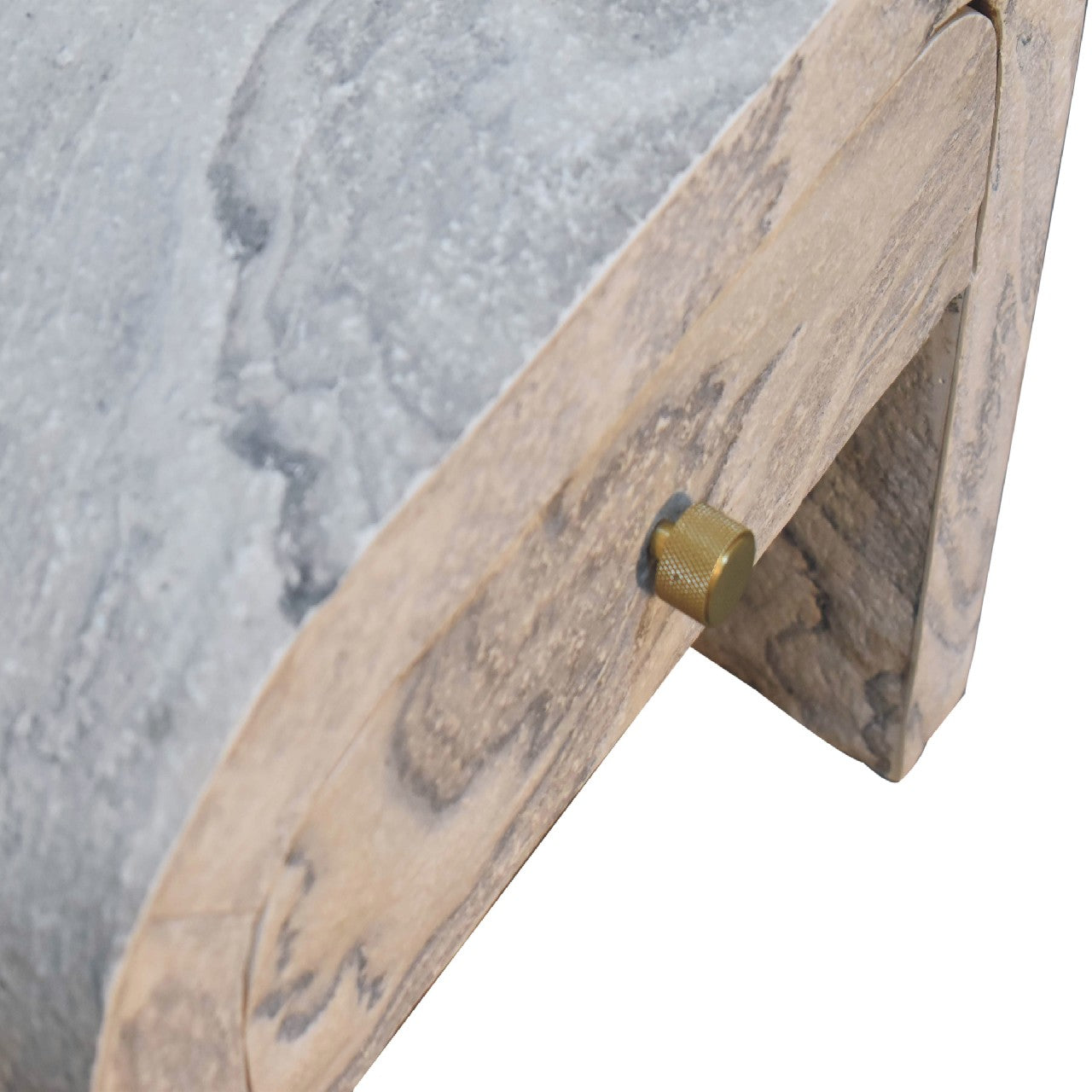 Eguisheim Marble Effect Bedside Tables