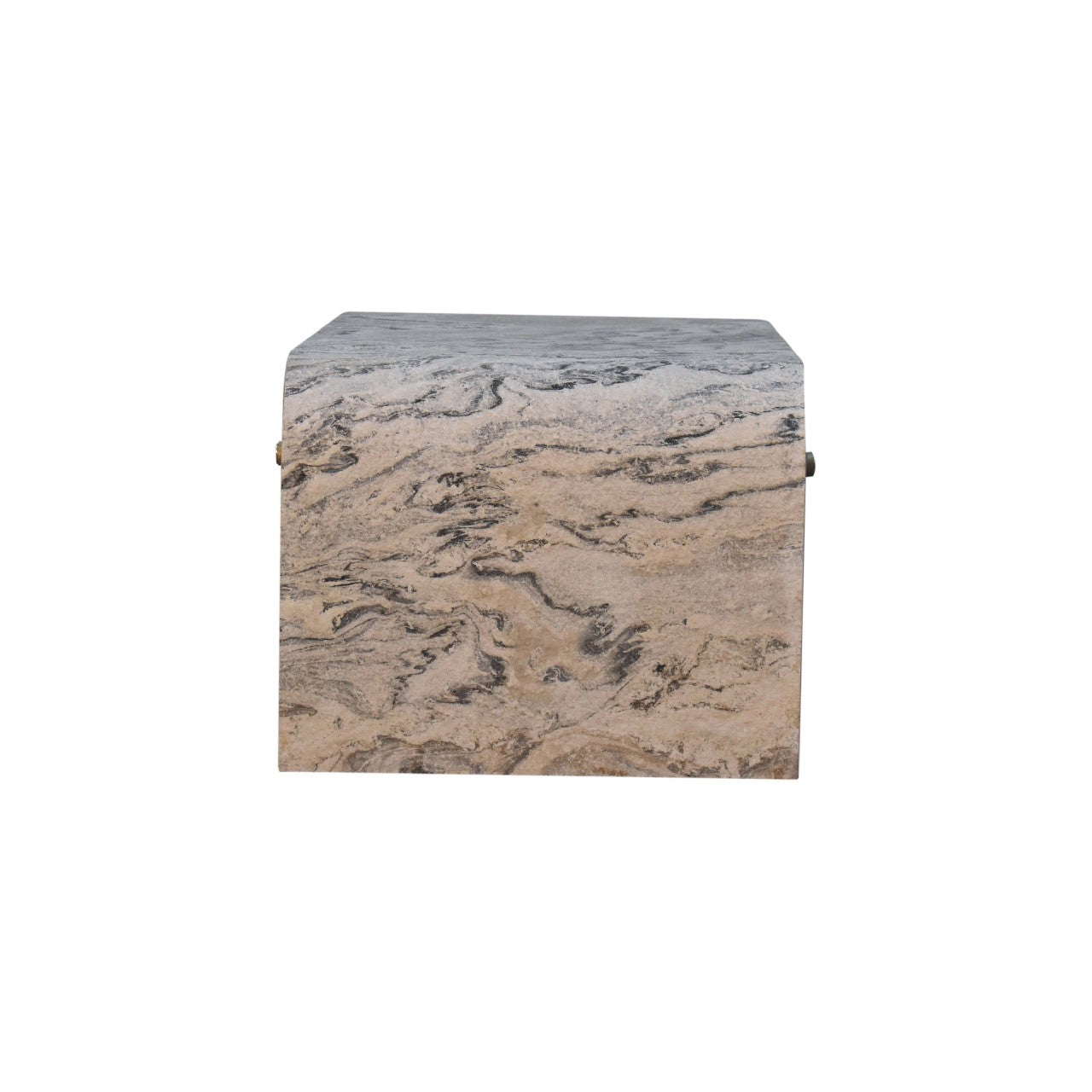 Eguisheim Marble Effect Coffee Table 2 Drawer