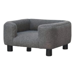 Albi Small GreyTweed Pet Sofa Bed