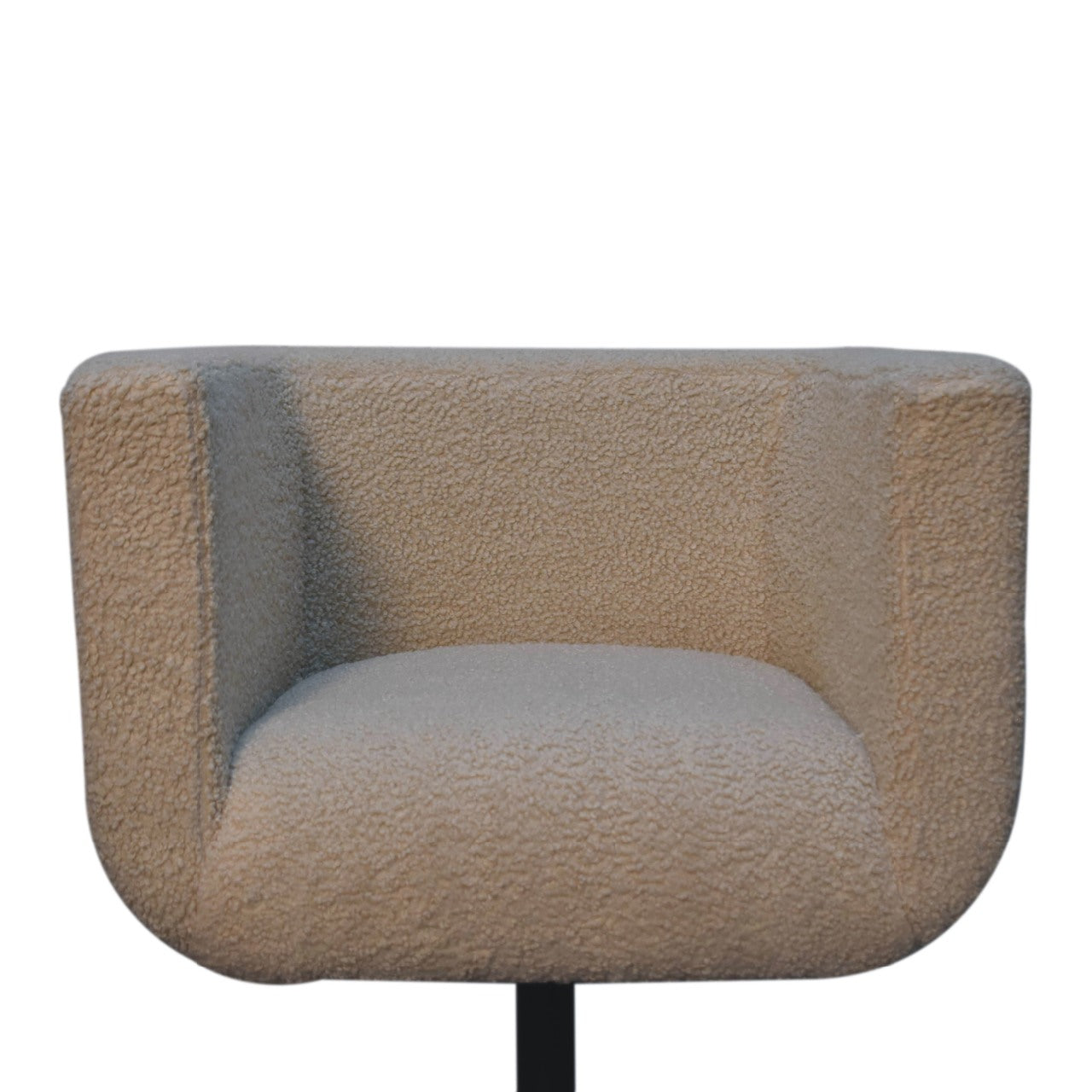 Kula Cream Boucle Swivel Chair