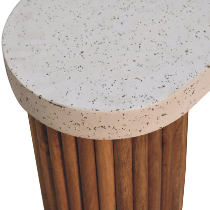 Saint-Cirq-Lapopie Serenity Terrazzo Coffee Table
