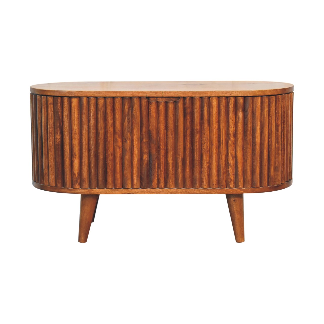 Kapalua Mango Wood Etched Storage Blanket Box