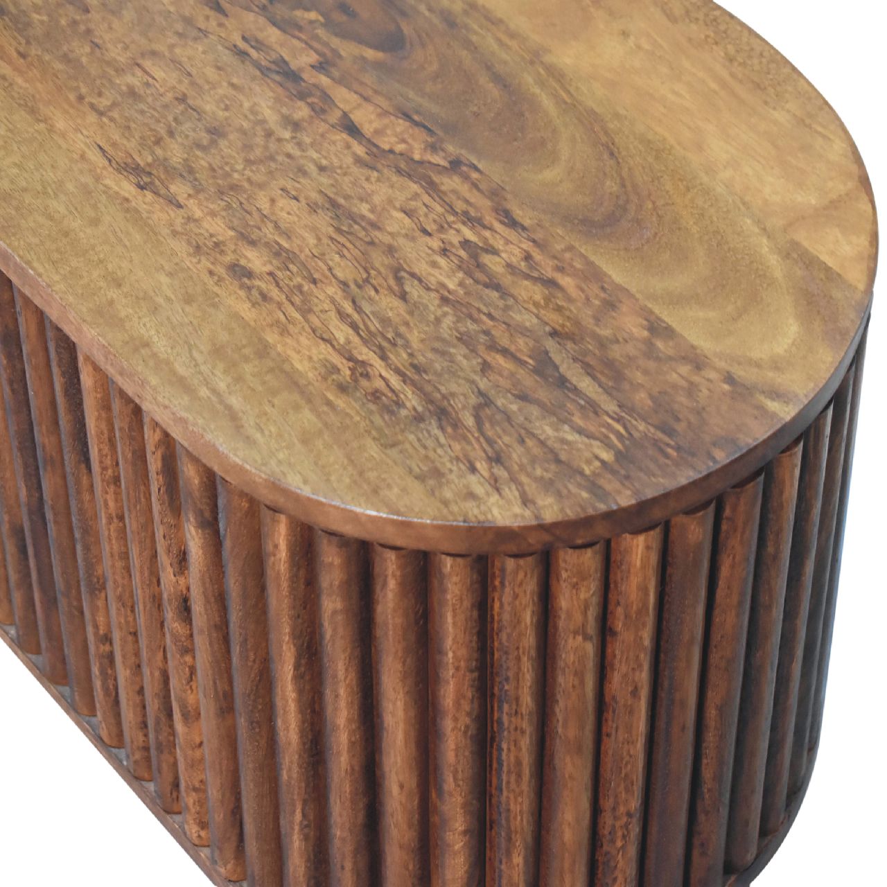 Kapalua Mango Wood Etched Storage Blanket Box