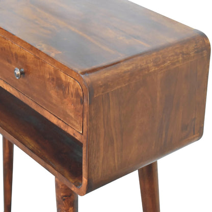 Reims Chestnut Mango Wood Console Table