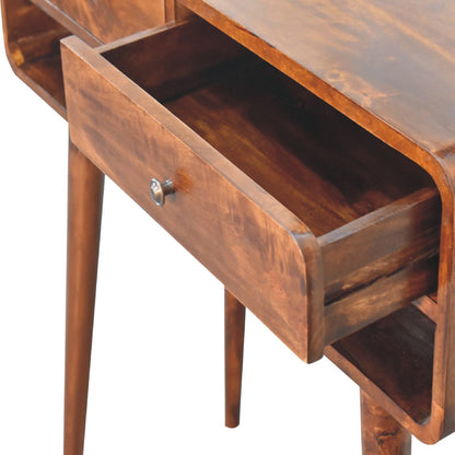 Reims Chestnut Mango Wood Console Table