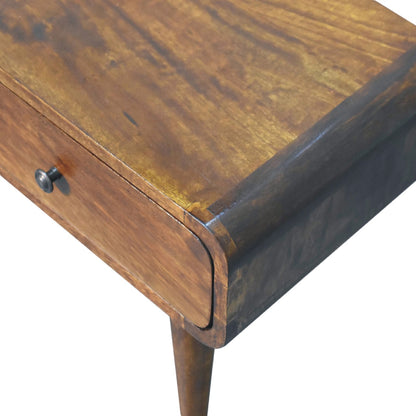 Ribeauville Chestnut Mango Wood Coffee Table 2 Drawers