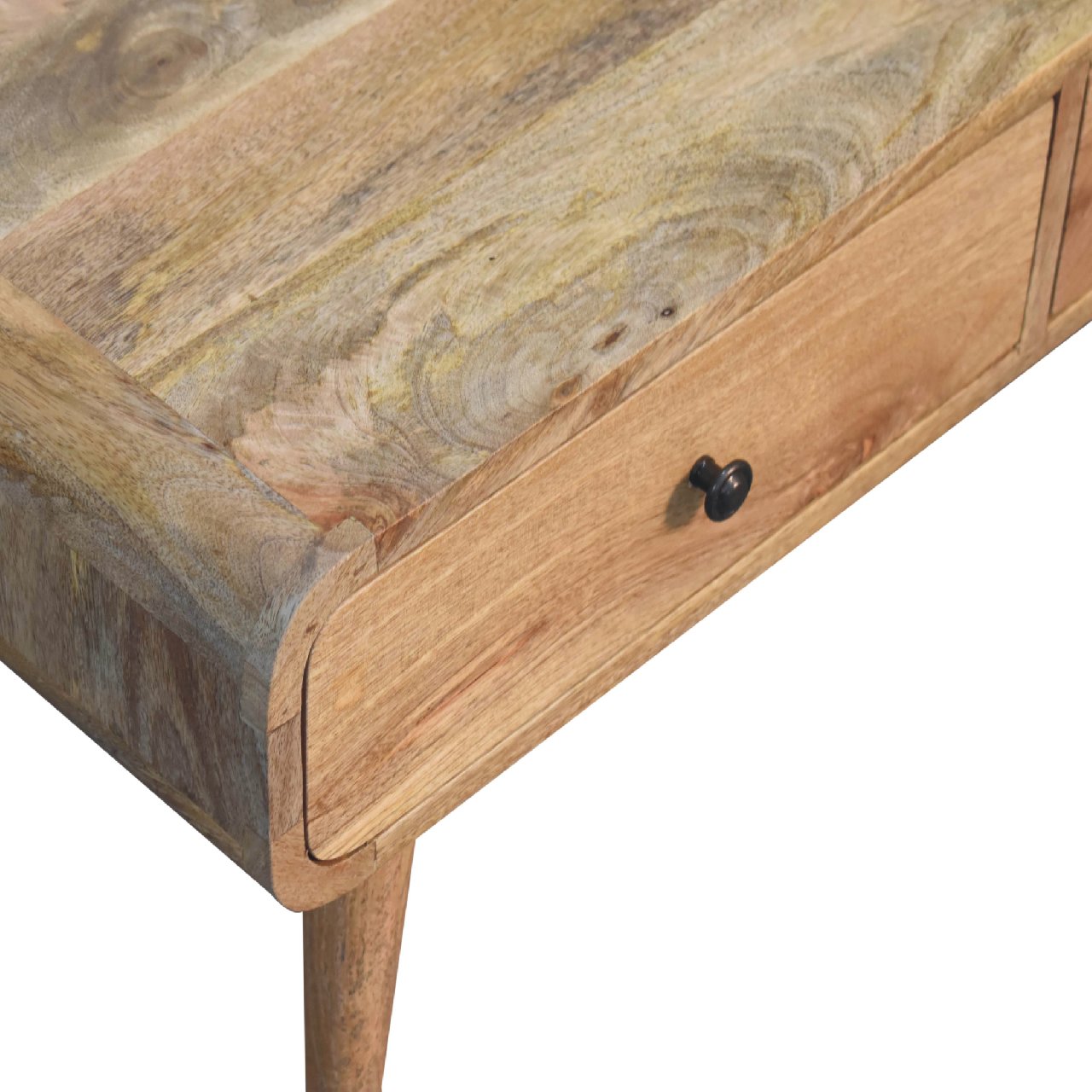 Ribeauville Curve Oak Mango Wood Coffee Table