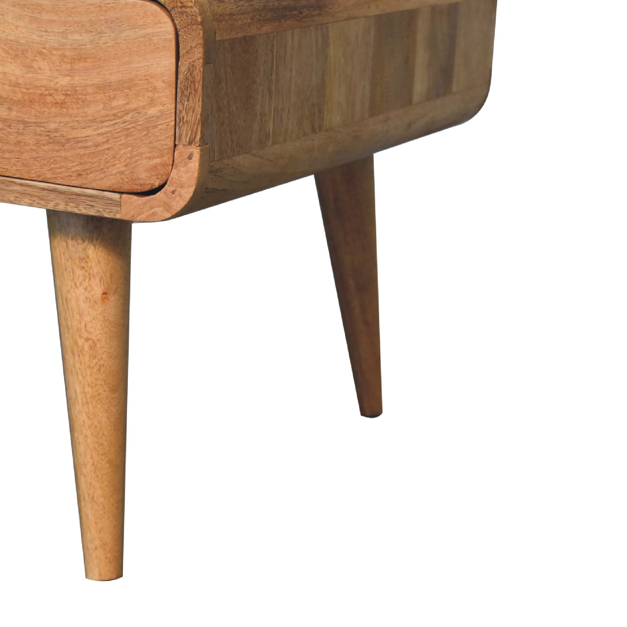 Ribeauville Curve Oak Mango Wood Coffee Table
