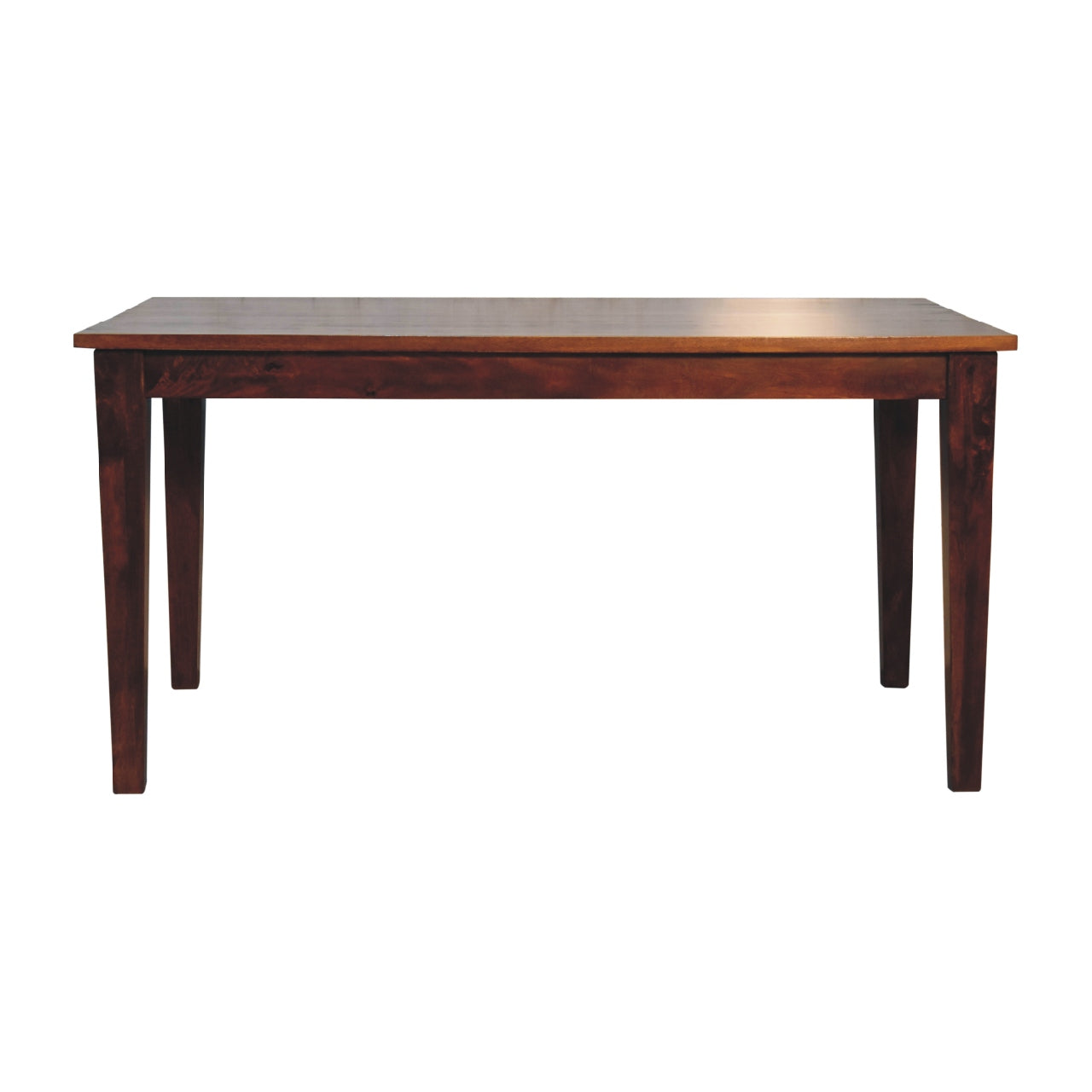 Kahului Chestnut Mango Wood 6 Seater Dining Table