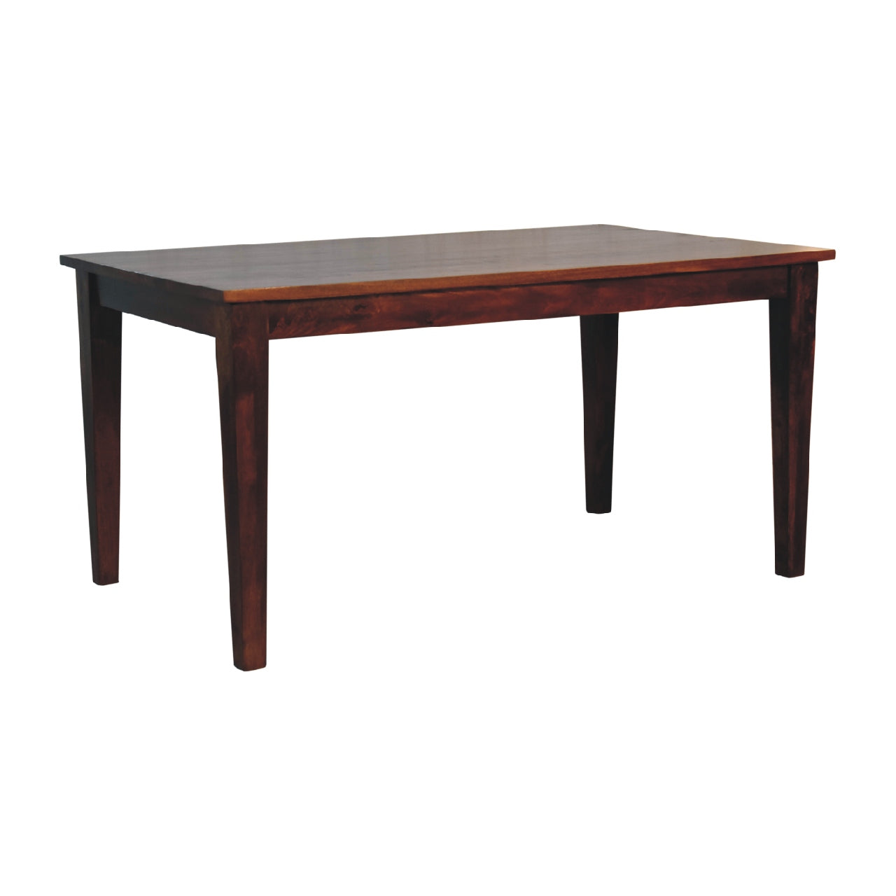 Kahului Chestnut Mango Wood 6 Seater Dining Table