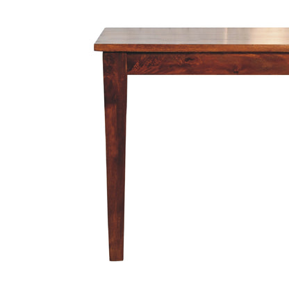Kahului Chestnut Mango Wood 6 Seater Dining Table